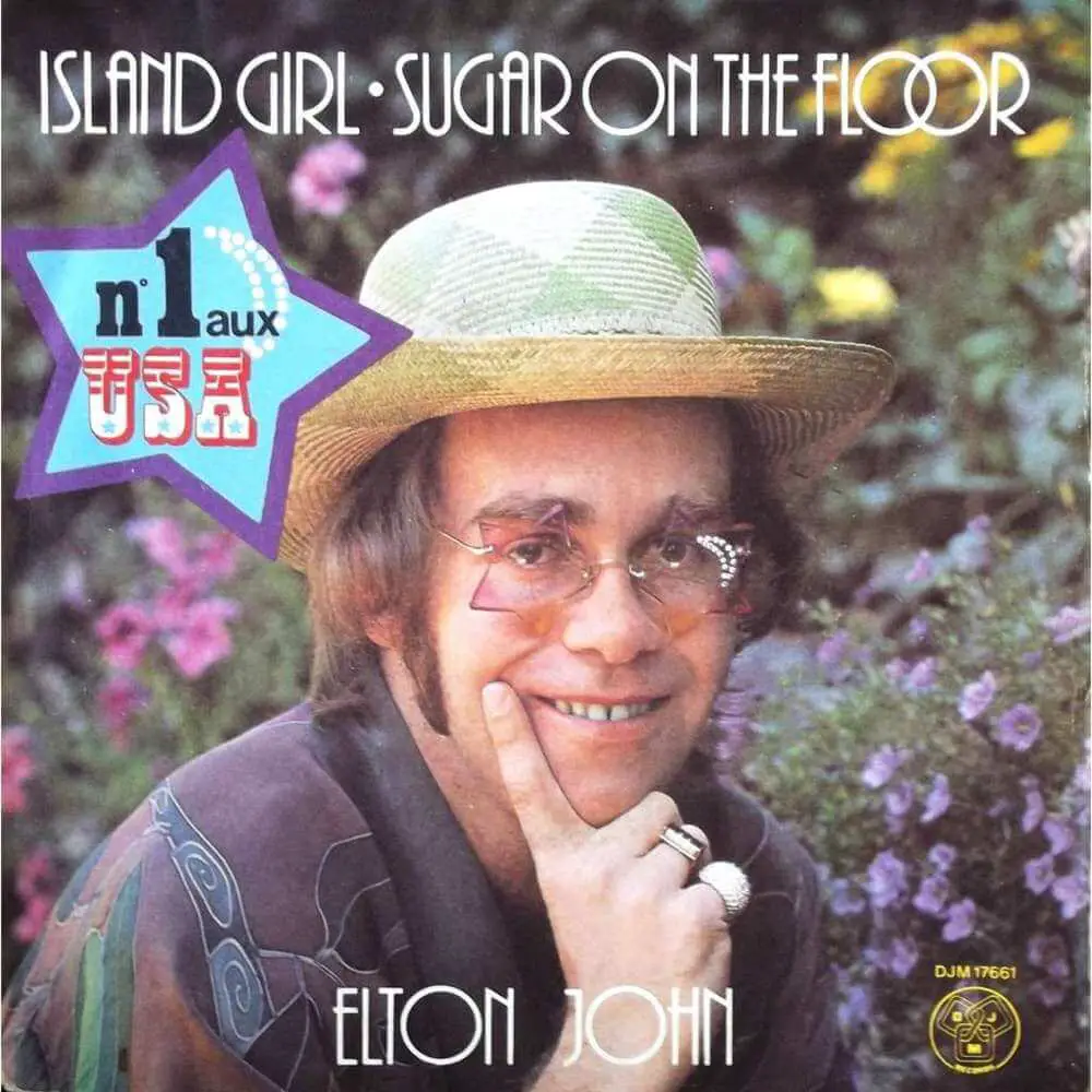 Песня island. Elton John Island girl. Elton John Rock of the Westies 1975.